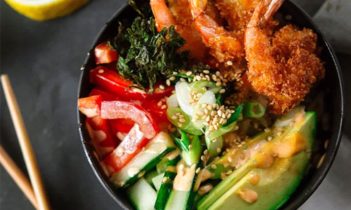Tempura Rice Bowl